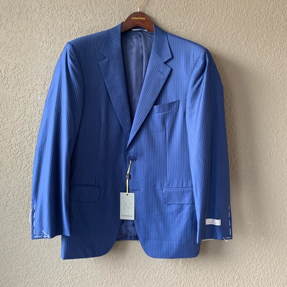 canali blue blazer